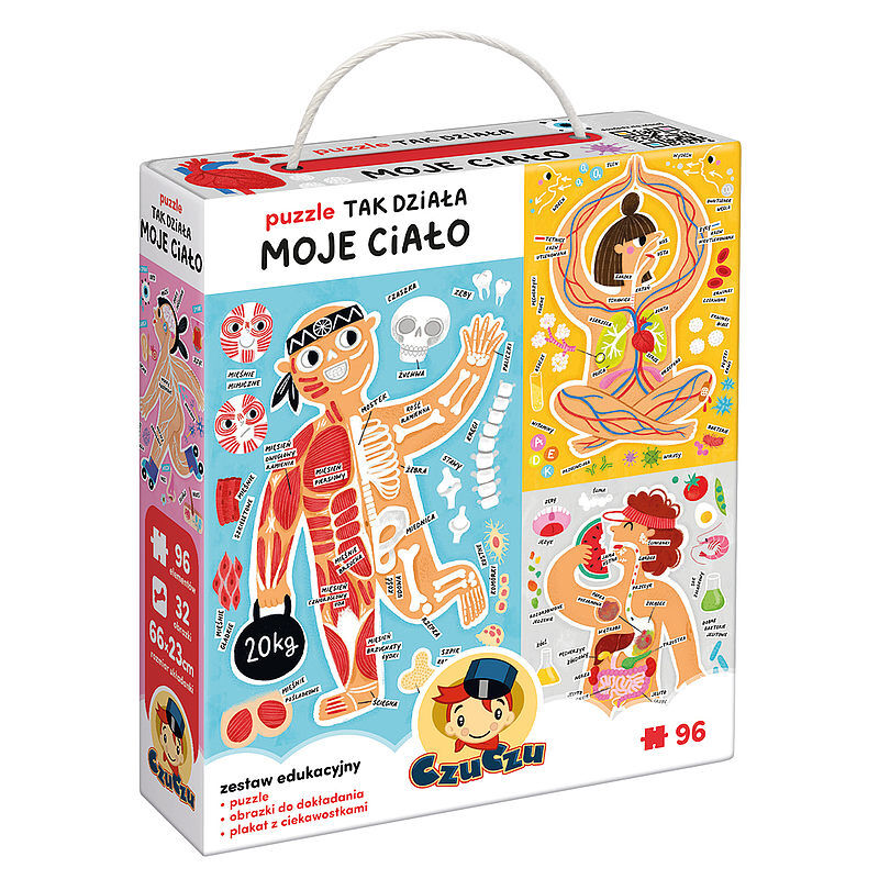 CzuCzu Puzzle Tak działa Moje ciało 5+