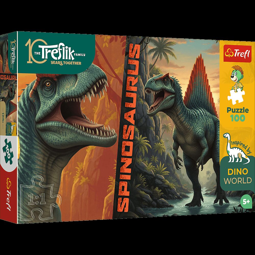 Puzzle 100 Inspired By Dino World Rodzina Treflików wzór 5 16582