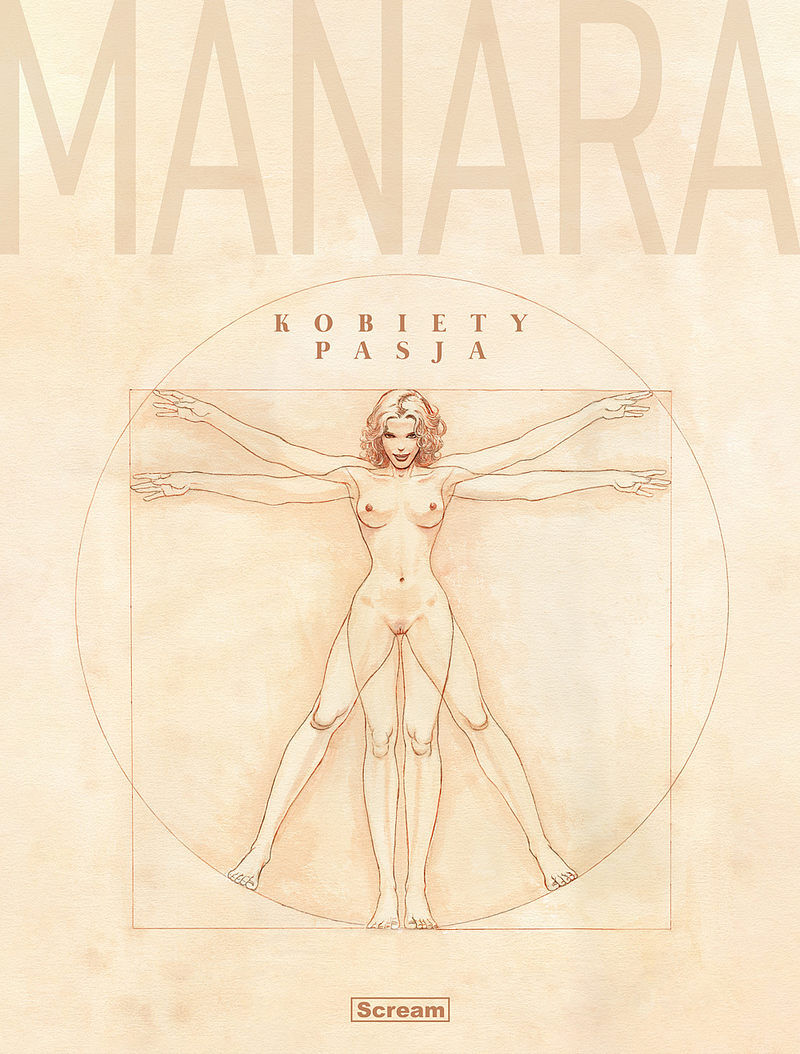 Manara - Kobiety. Pasja - Artbook