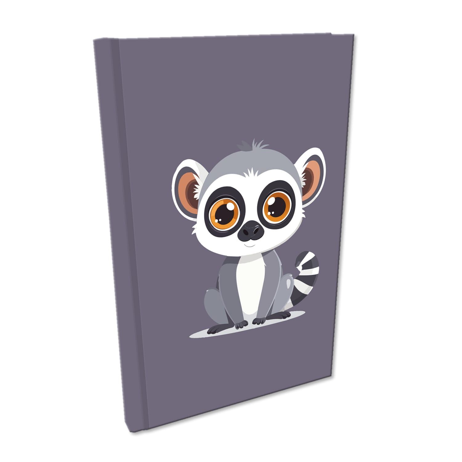 Notes A5 kratka Soft Touch Lemur