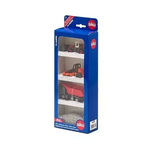 Gift set - pojazdy budowlane siku super s6329