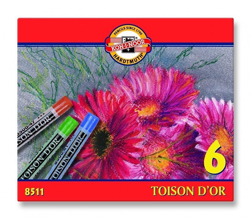 Pastele koh-i-noor 8511/6 toison dor