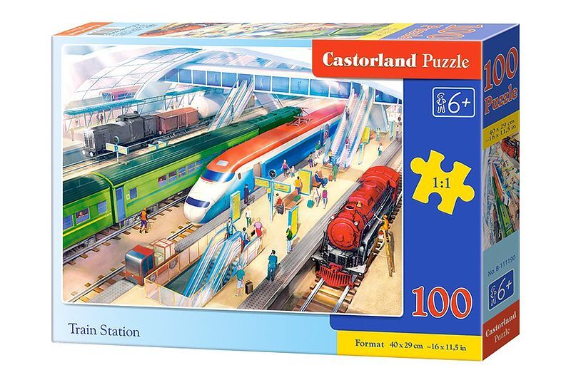 Puzzle 100 B-111190 Train Station