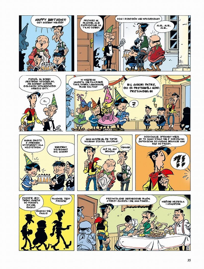 Lucky Luke - 78 - Wujaszkowie Dalton
