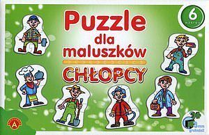 Puzzle dla maluszków. Chłopcy