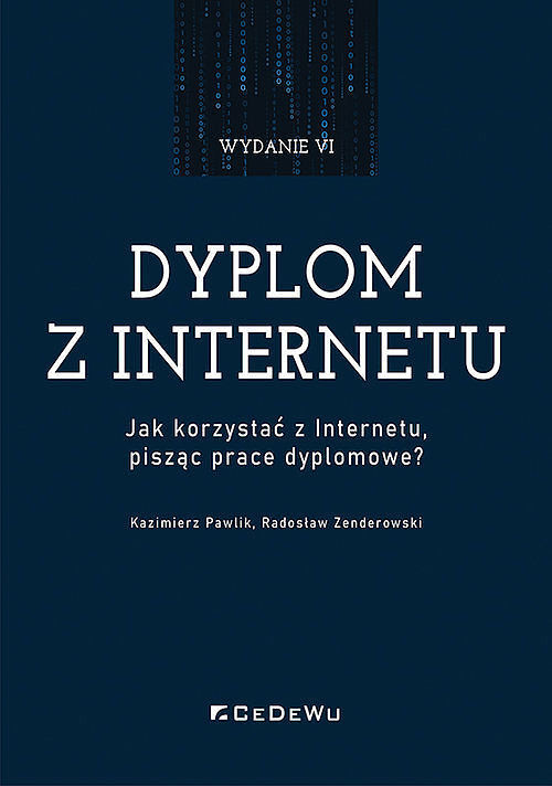 Dyplom z internetu.