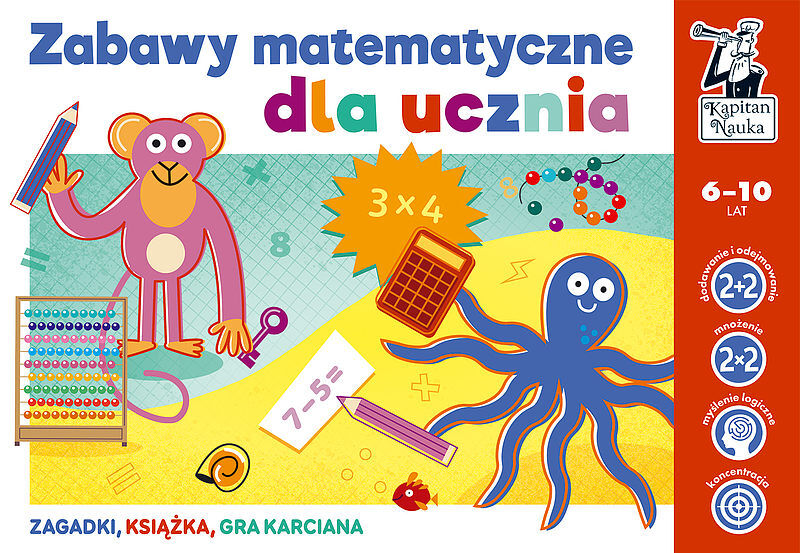 Zabawy matematyczne dla ucznia. Kapitan Nauka