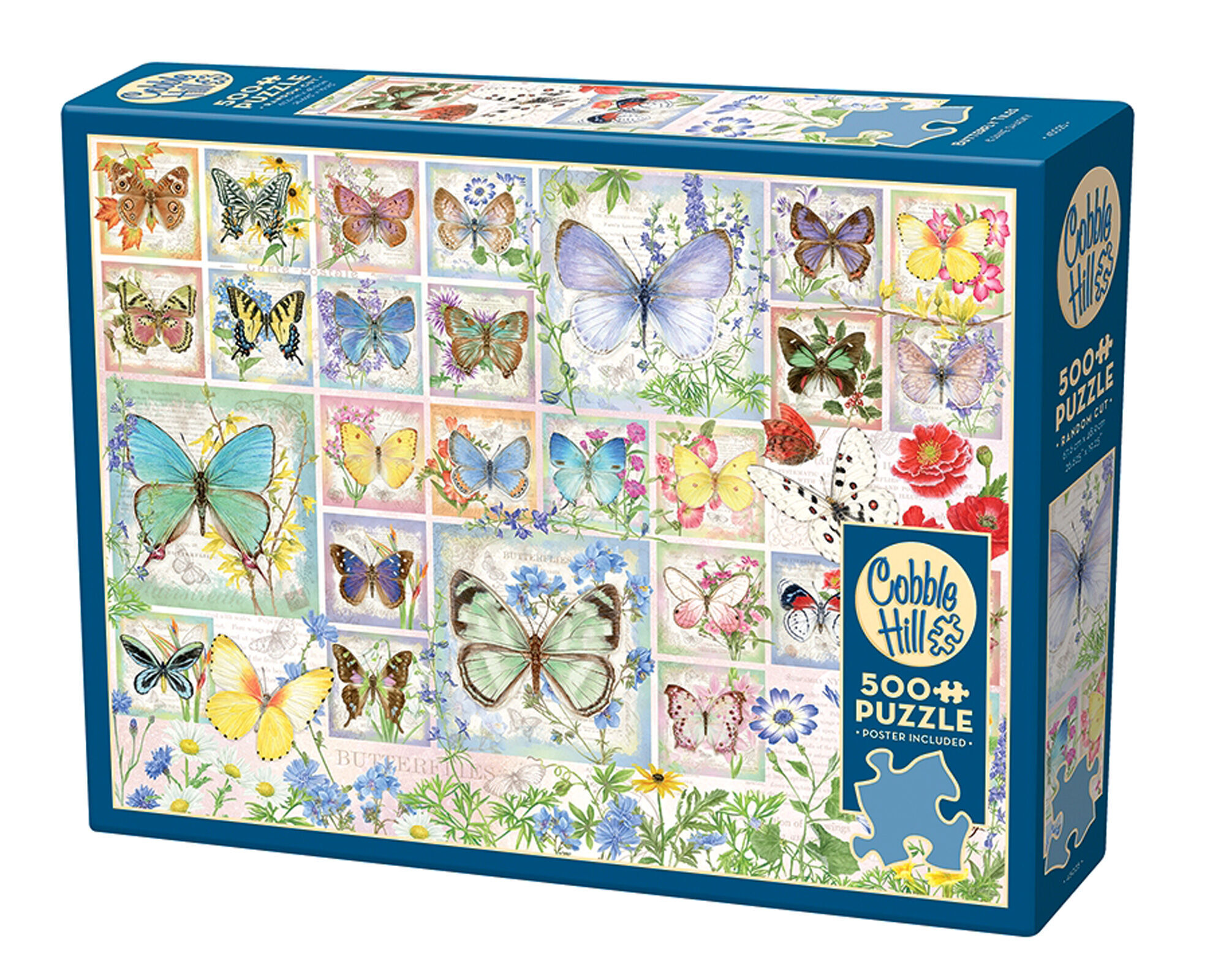Puzzle 500 Kolorowe motyle 112260