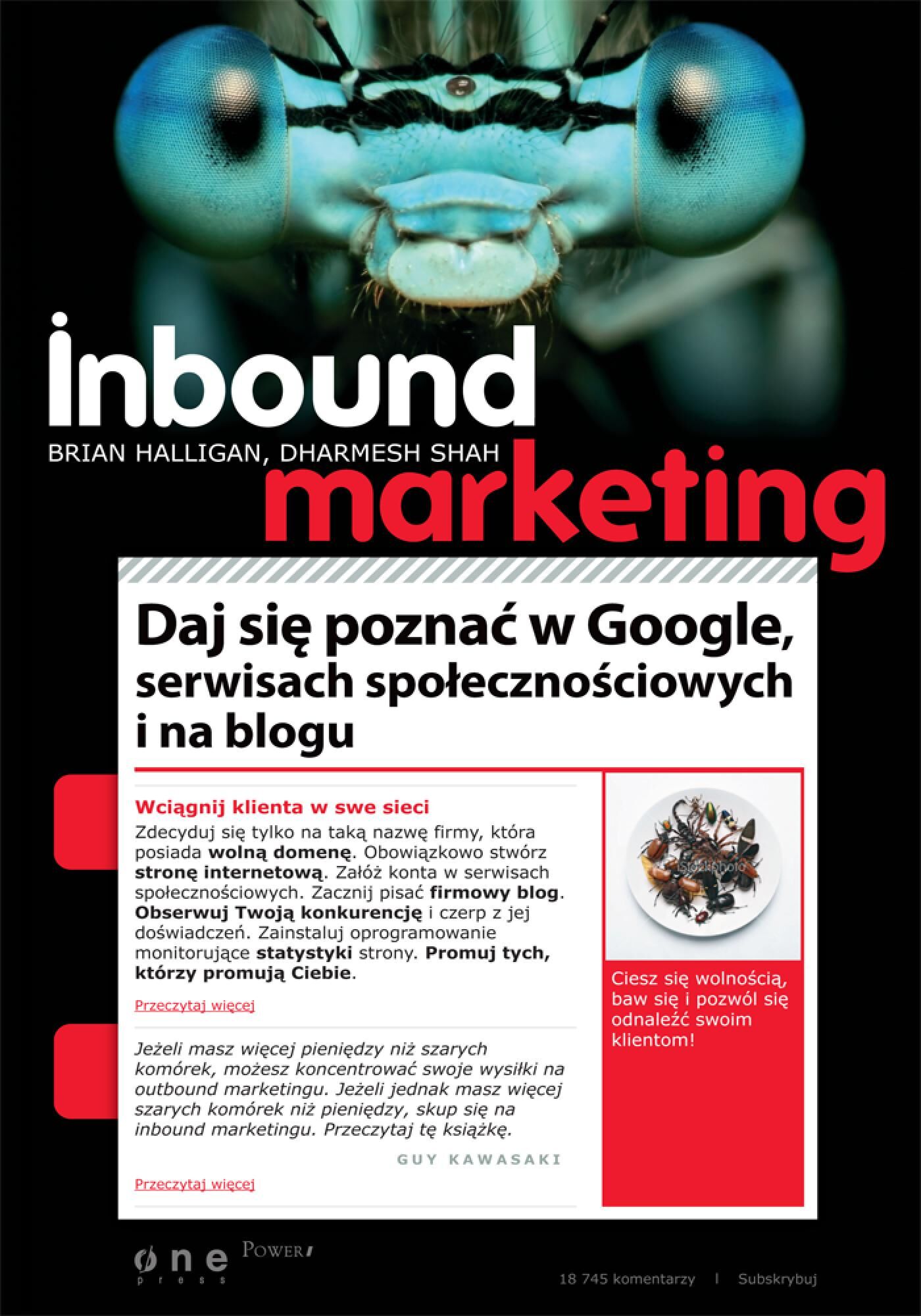 Inbound Marketing. Daj się poznać w Google, serwisach społecznościowych i na blogu (e-book)