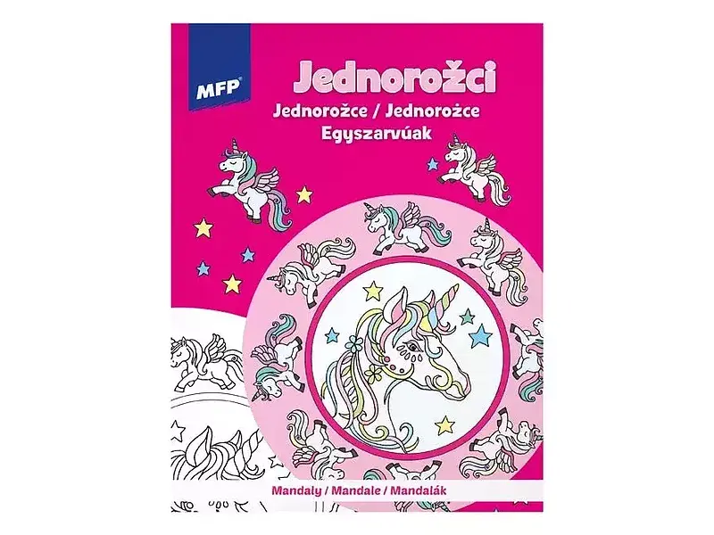 Kolorowanka antystresowa mandale jednorożce 5301145