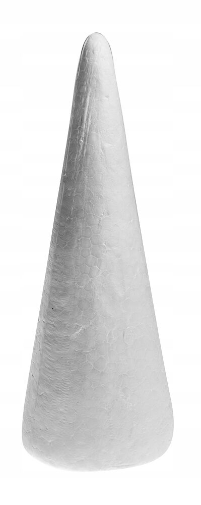 Stożki styropianowe 25cm 6szt.