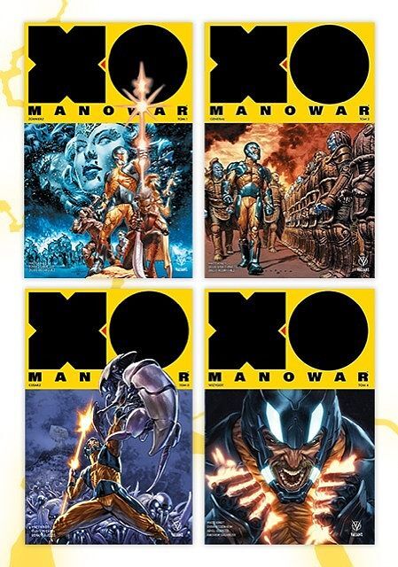 X-O Manowar - tomy 1-4