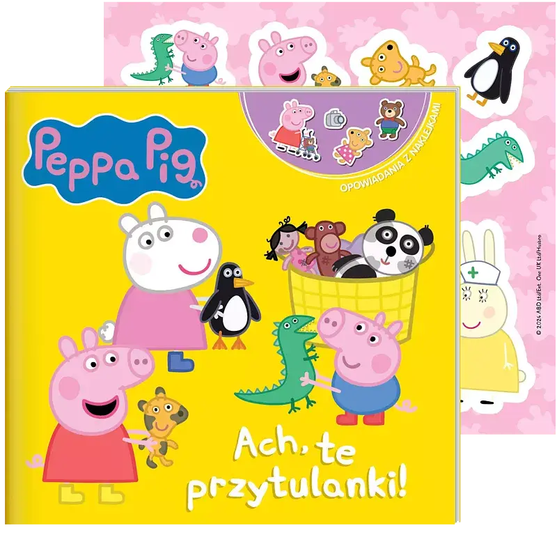 Peppa Pig. Opowiadania z naklejkami cz. 11