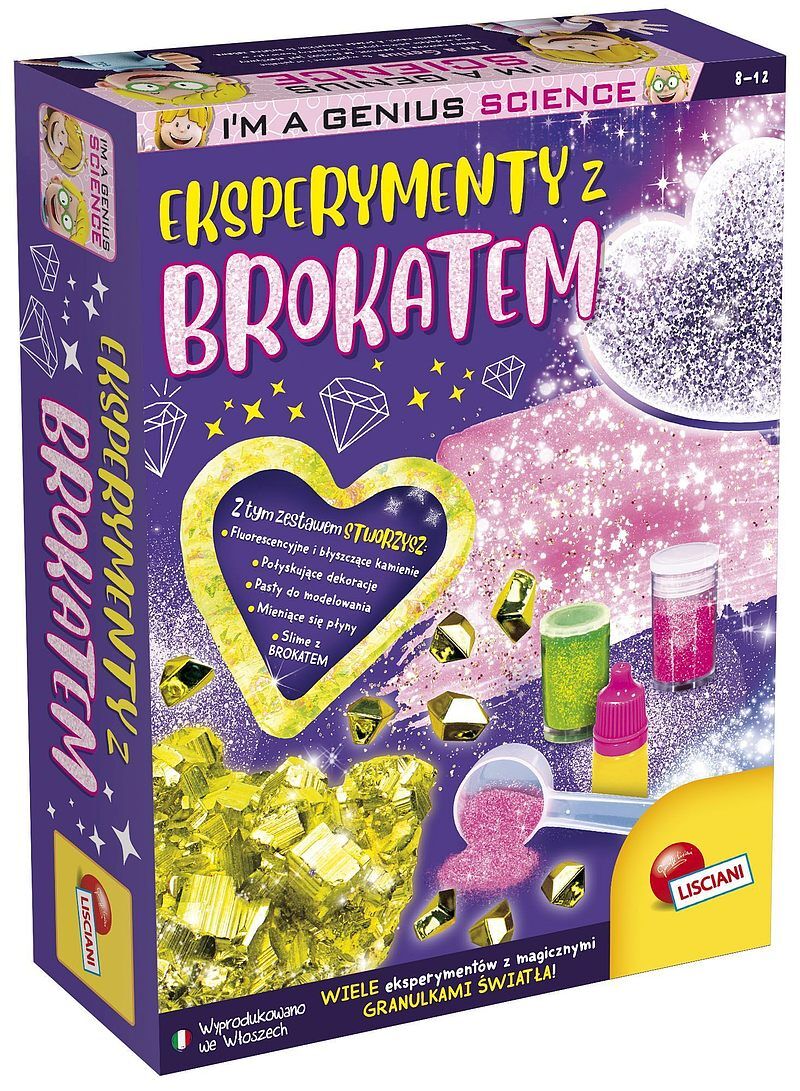 Eksperymenty z brokatem