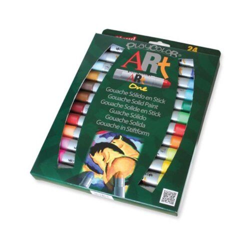 Farby w sztyfcie playcolor art one 24 kolory