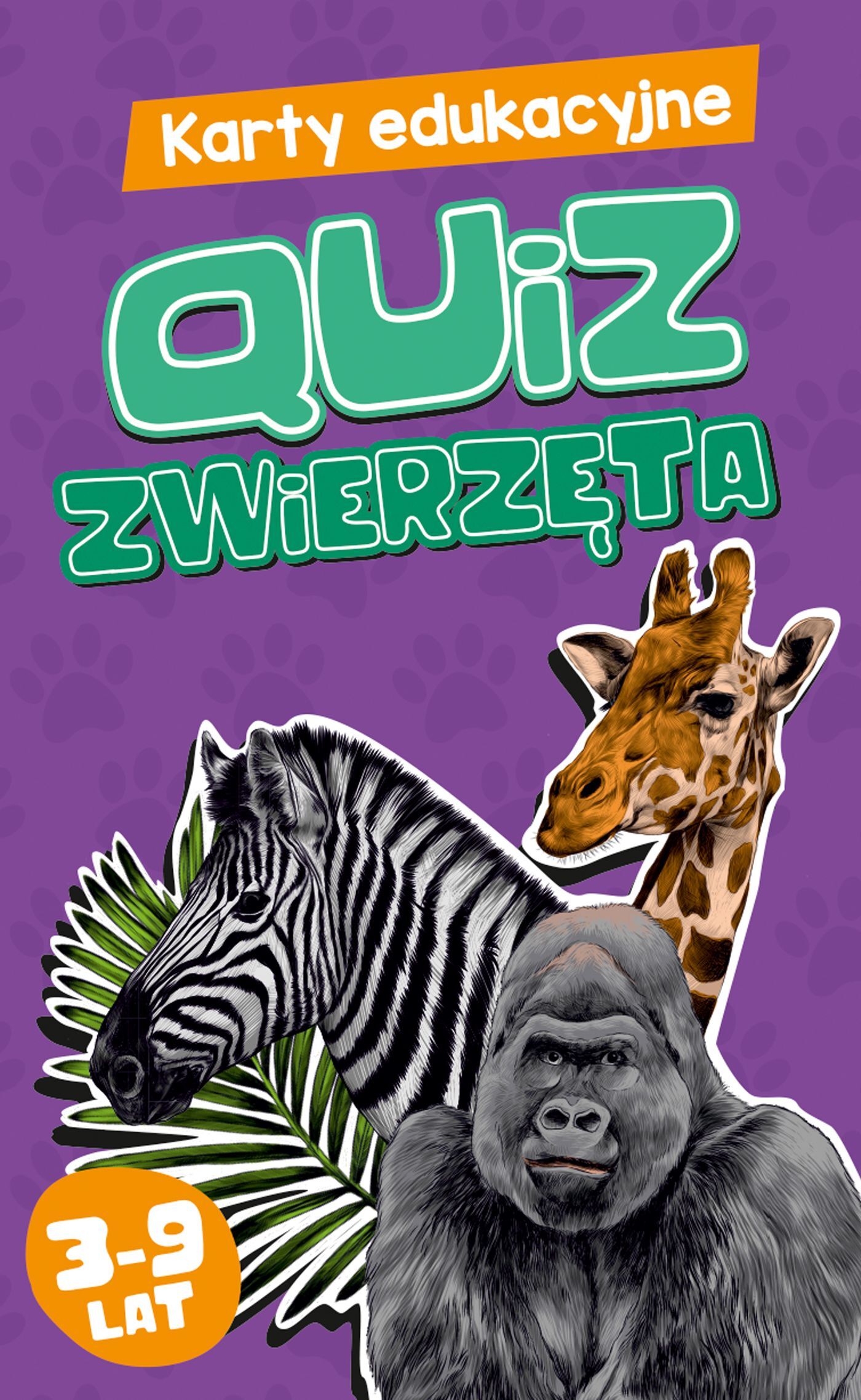 Karty edukacyjne Quiz Zwierzęta