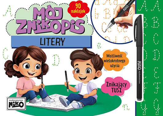 Litery. Mój znikopis