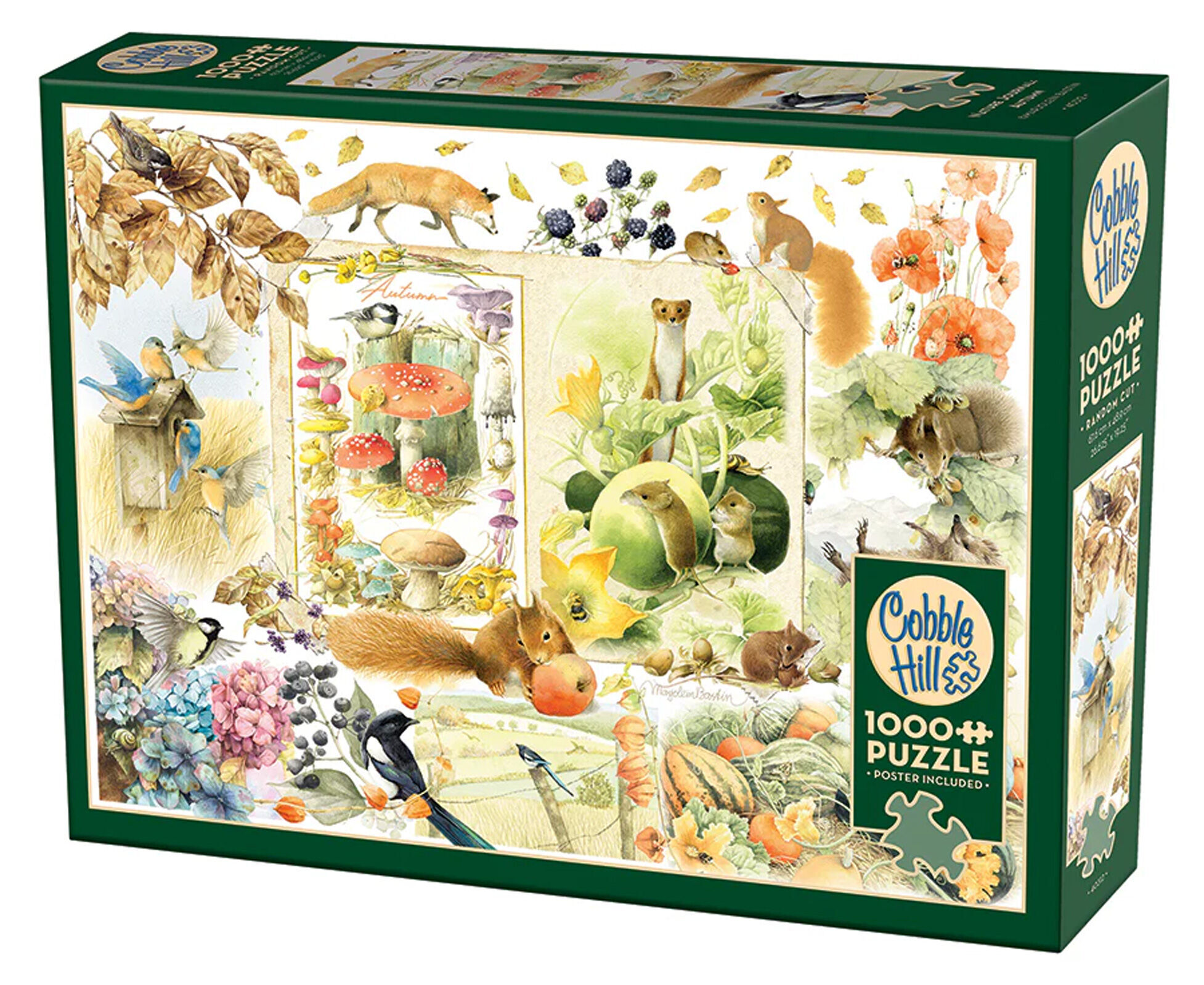 Puzzle 1000 Dziennik przyrodniczy Jesień 113519