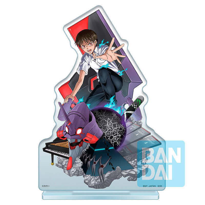 Figurka bp ichibansho evangelion acrylic stand shinji ikari (operation started!)