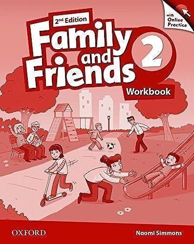 Family and friends 2 edition 2 workbook + online practice pack