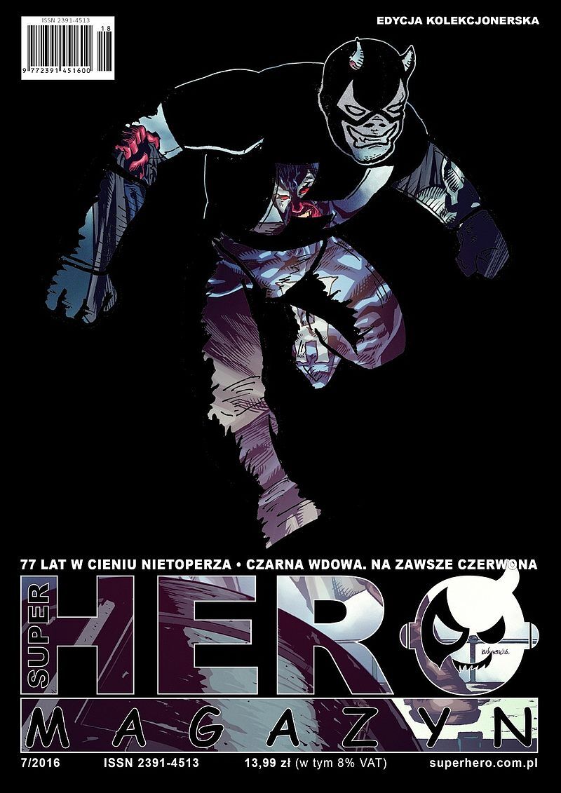 SuperHero Magazyn - 15 - (7/2016) edycja kolekcjonerska pomniejszona