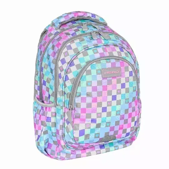 Plecak 3-komorowy head checkered hearts