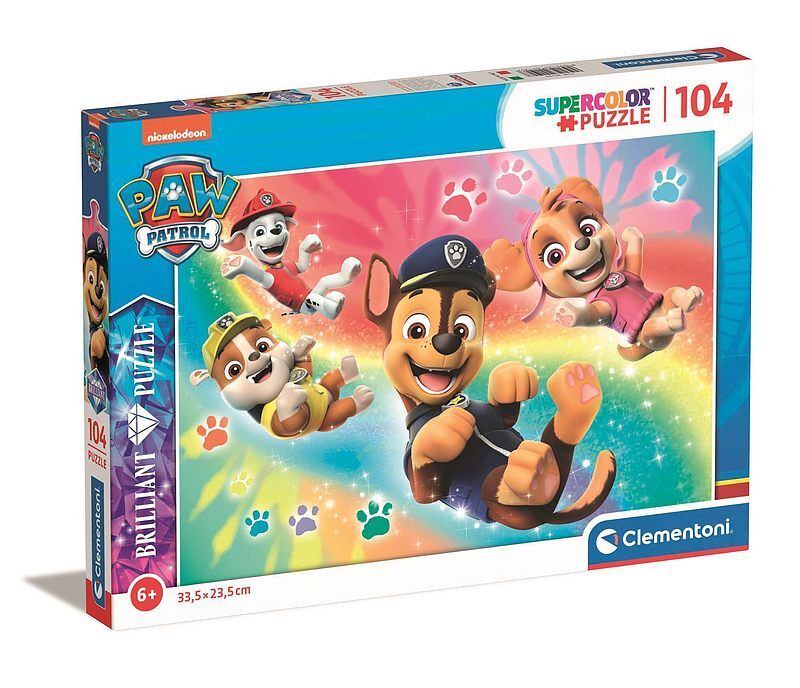 Puzzle 104 brilliant paw patrol 20190