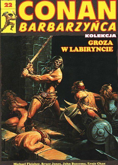 Conan Barbarzyńca - 22 - Groza w labiryncie