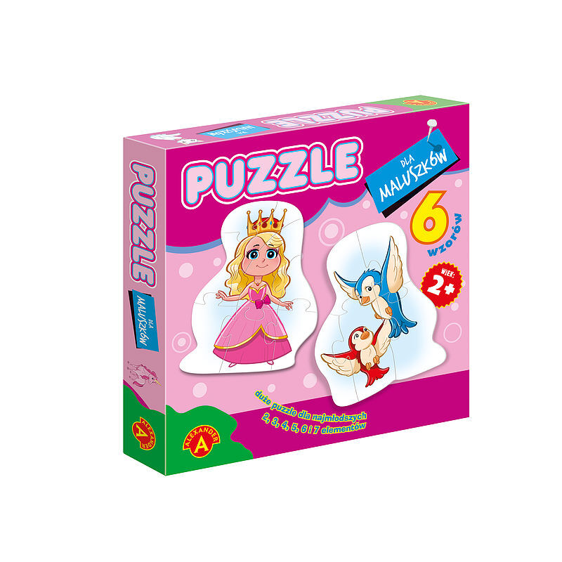 Puzzle dla maluszków królewna