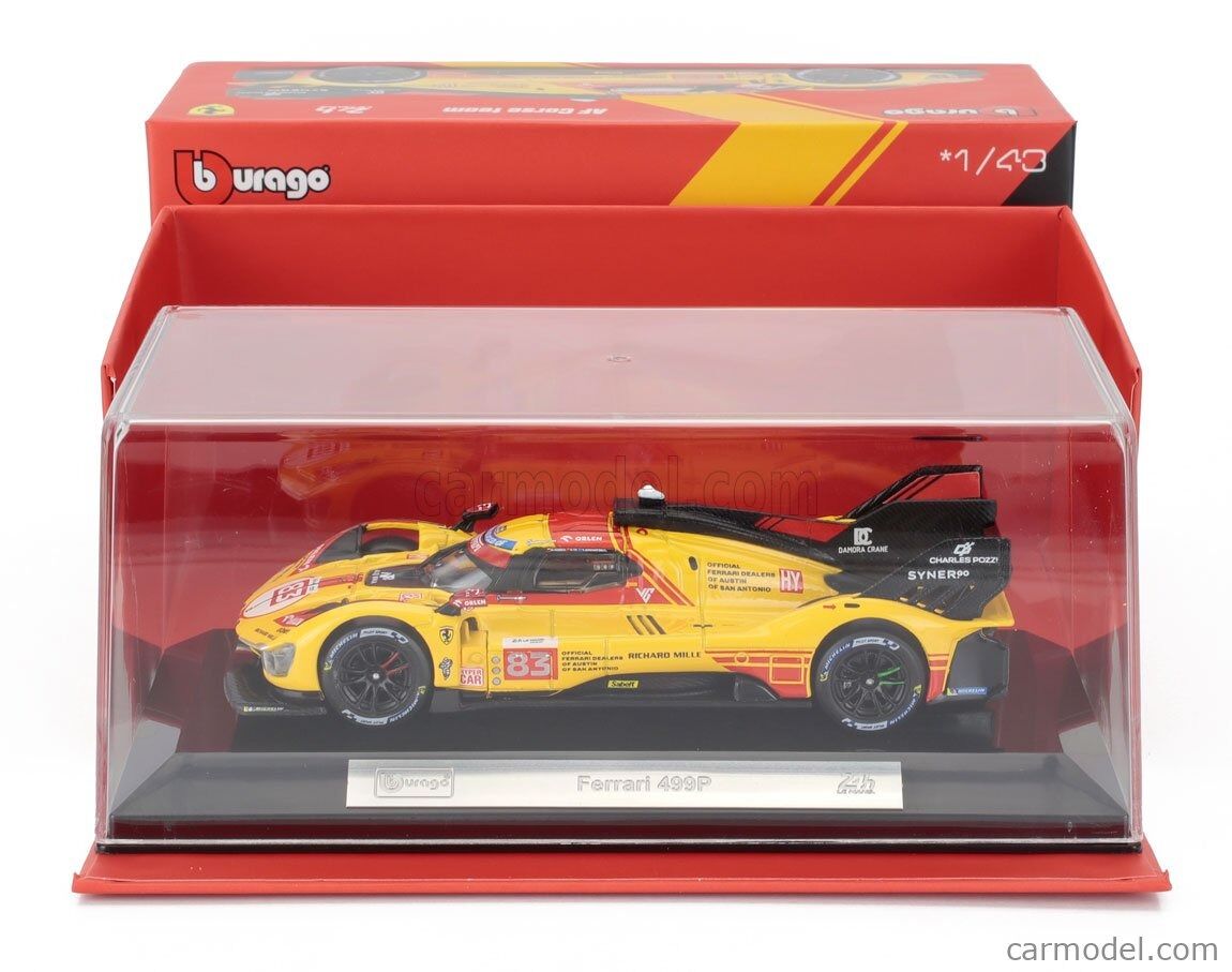 BBURAGO MODEL FERRARI RACING 499P 1:43