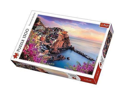 Puzzle Widok na miasteczko Manarola 1500