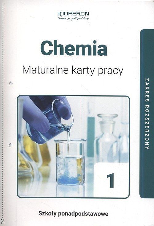 Chemia 1 Maturalne karty pracy Zakres rozszerzony