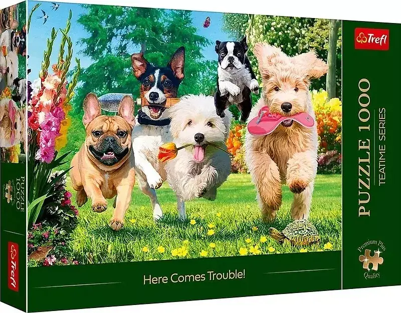 Puzzle Premium Plus Quality Tea Time: Nadchodzą kłopoty! 1000
