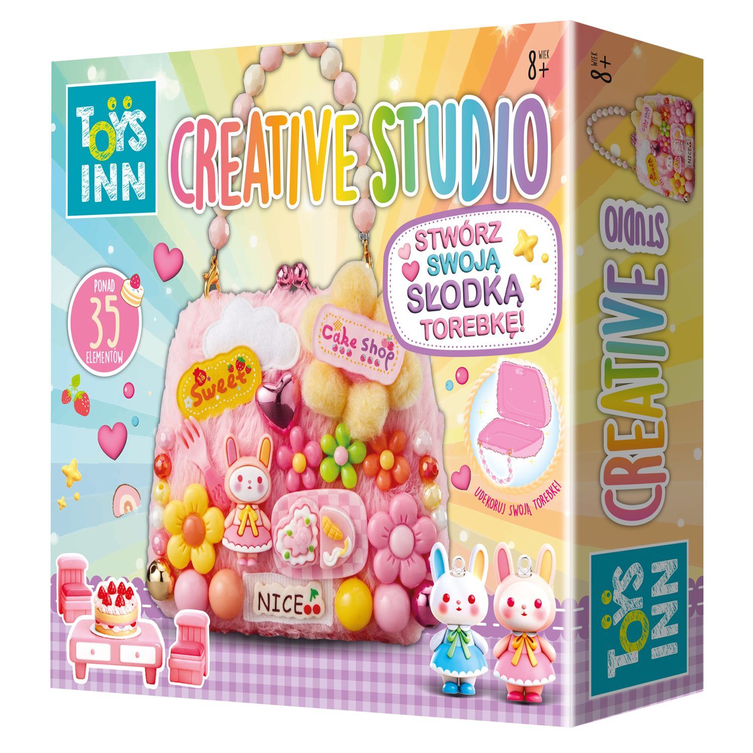 Creative Studio Stwórz swoją Torebkę Królik ToysInn STN 9896