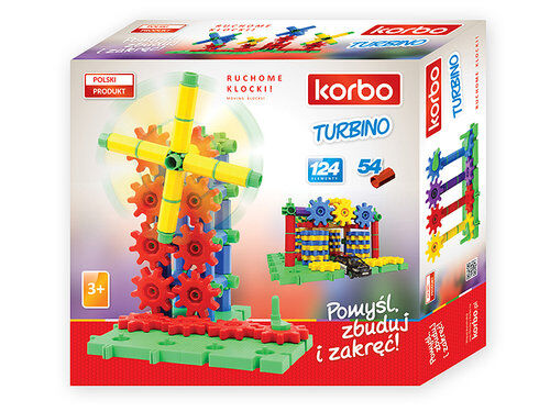 Korbo Turbino 124 elementy