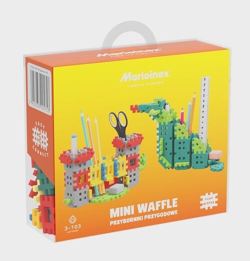 Klocki Mini Waffle Przyborniki: Przygodowe 140