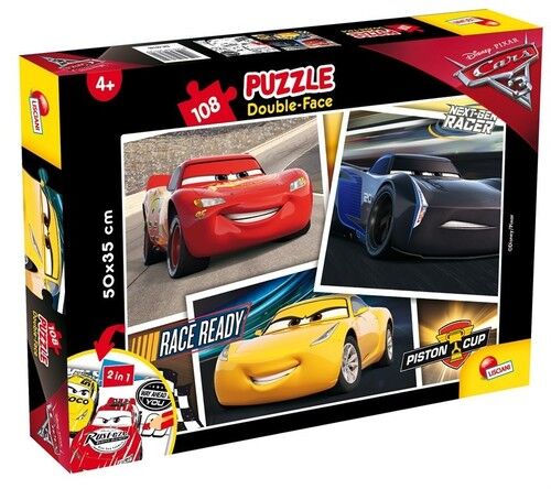 Puzzle Double-Face Auta 108