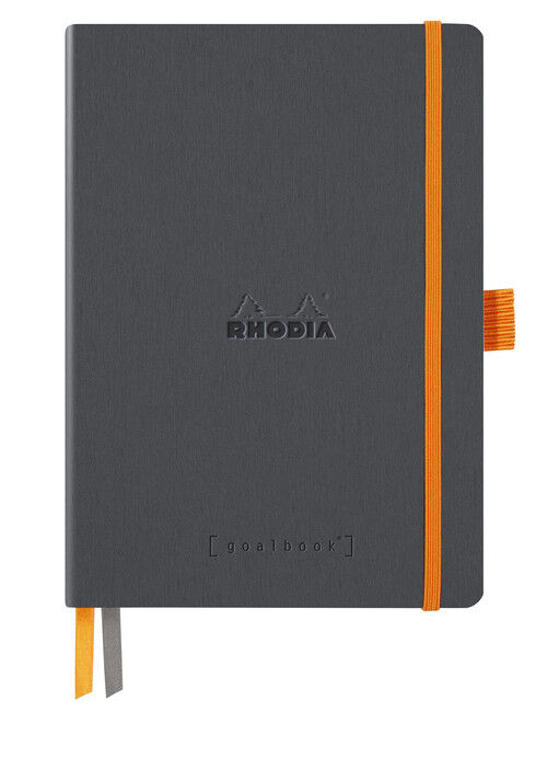 Notes Rhodia Rhodiarama Goalbook titanium A5 w kropki Softcover