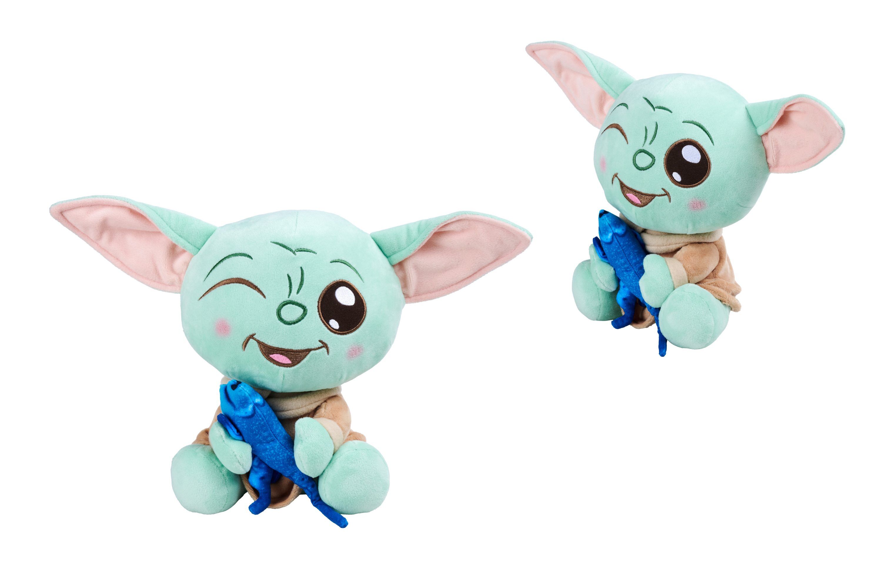 Maskotka Disney Grogu z jaszczurką 25cm