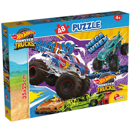 Puzzle Hot Wheels M-Plus 48