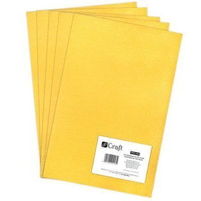Filc poliestrowy a4 yellow 5 szt