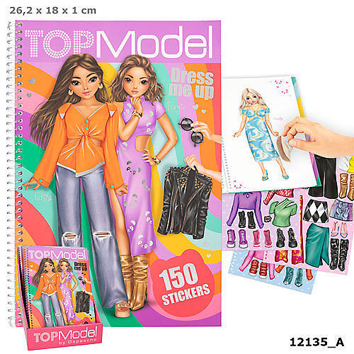 Kolorowanka dress me up big top model 12135a