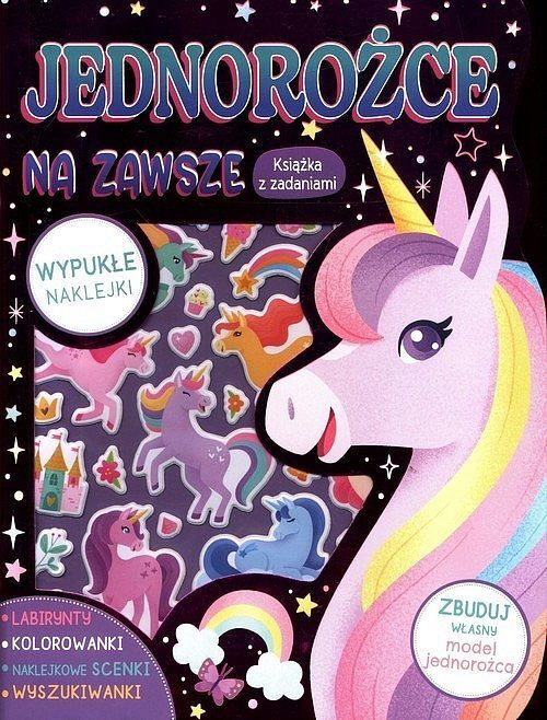 Jednorożce na zawsze. Książka z zadaniami