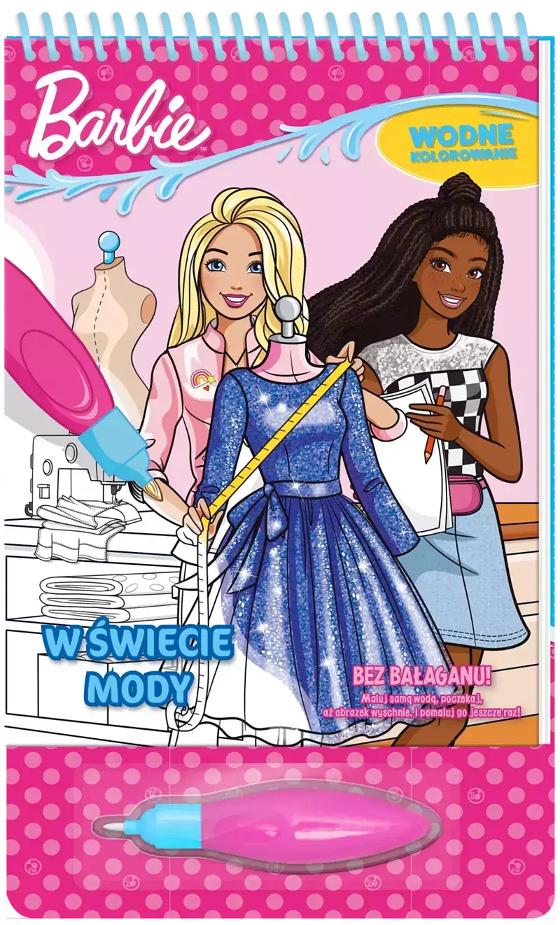 Barbie. Wodne kolorowanie cz. 4 W świecie mody