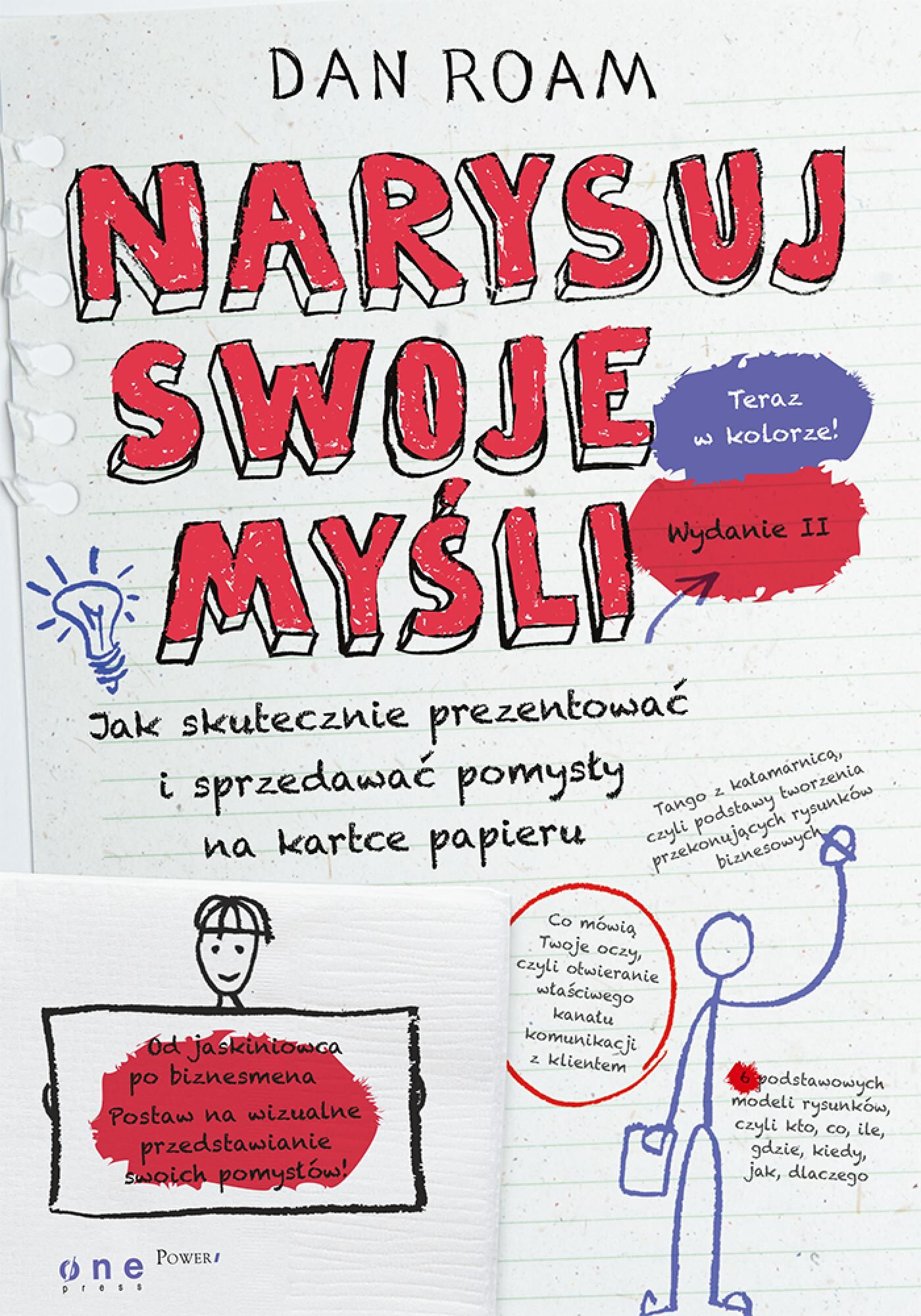 Narysuj swoje myśli. Jak skutecznie prezentować i sprzedawać pomysły na kartce papieru. Wydanie II (e-book)