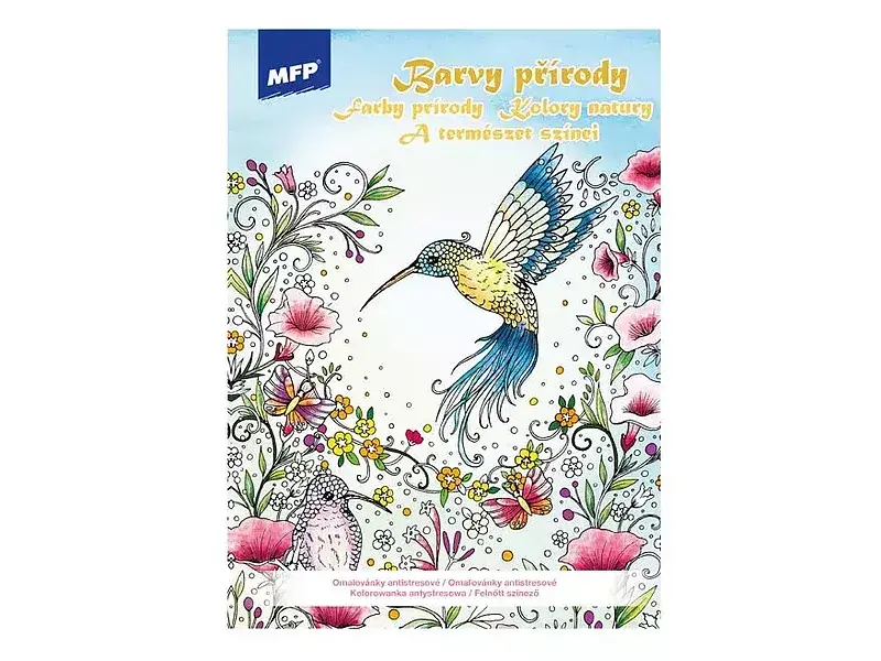 Kolorowanka antystresowa kolory natury  5301080