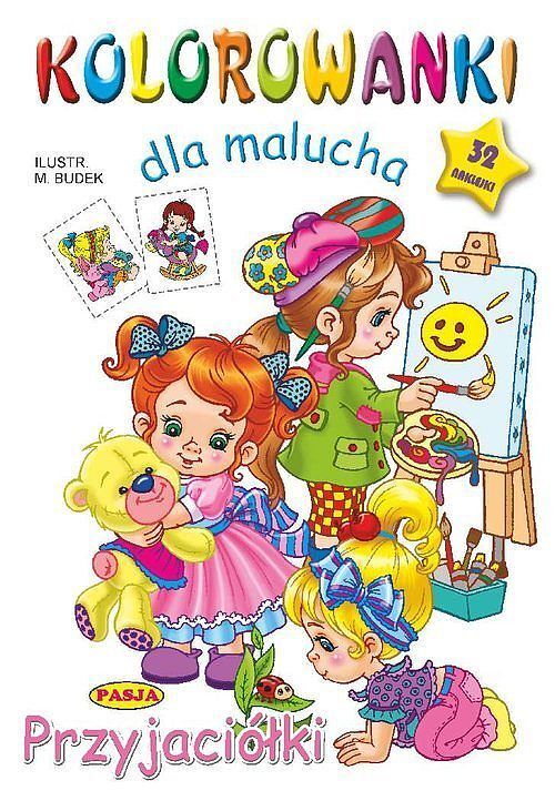 Kolorowanki dla malucha. Przyjaciółki
