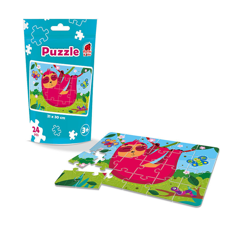 Puzzle 24 saszetka leniwiec rk1130-04