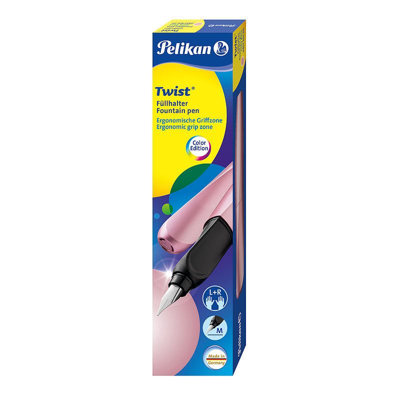 Pióro wieczne pelikan twist girly rose