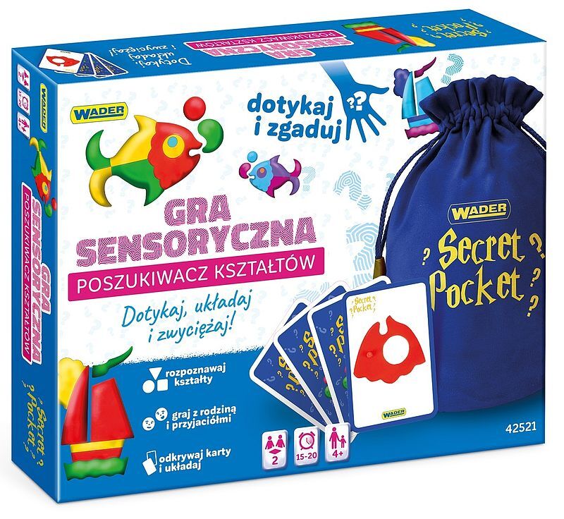 Gra poszukiwacz kształtów play&fun secret pocket 42521